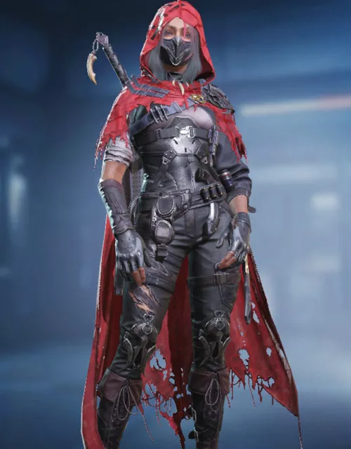 COD Mobile Character skin: Sophai - Blood Red Hood zilliongamer