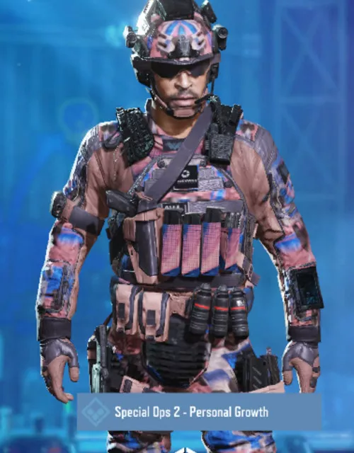 COD Mobile Character skin: Special Ops 2 - Personal Growth zilliongamer