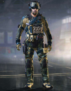 COD Mobile Character skin: Special Ops 2 - Teal Forest - zilliongamer