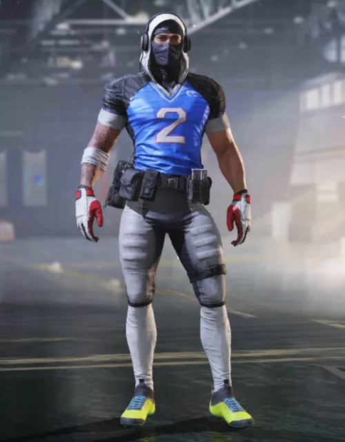 COD Mobile Character skin: Surf Warrior - Quarterback zilliongamer