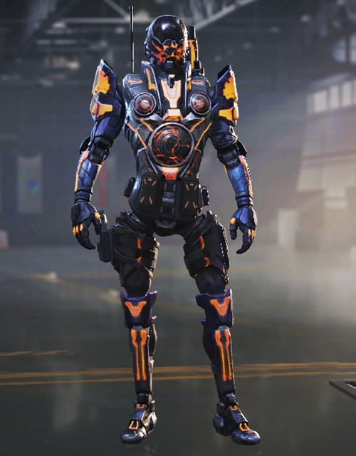 COD Mobile Character skin: Synaptic - Molten Unit COD Mobile Character skin: Synaptic - Molten Unit - zilliongamer