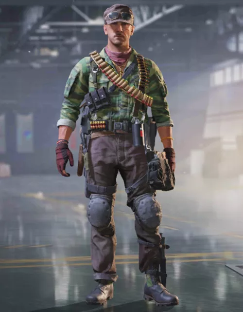 COD Mobile Character skin: Vargas - Jungle Cover zilliongamer
