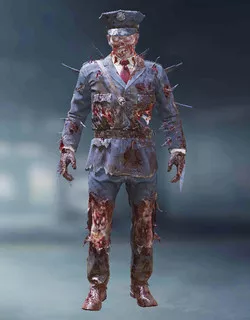 COD Mobile Character skin: Zombie - Mob Guard - zilliongamer