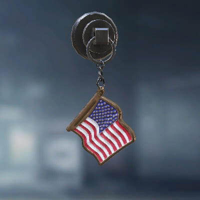 COD Mobile Charm skin: American Flag - zilliongamer