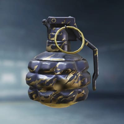 COD Mobile Frag Grenade: Wrath Black & Gold - zilliongamer