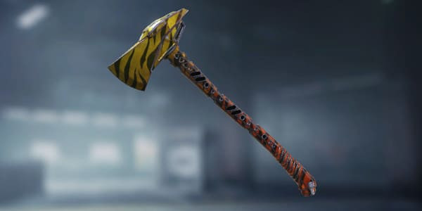COD Mobile Knife skin: Axe - Tiger's Eye - zilliongamer