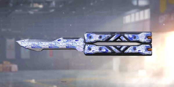 COD Mobile Butterfly Knife skin: Metal Ripples - zilliongamer