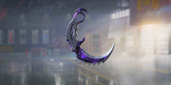 COD Mobile Karambit skin: One Cell Only - zilliongamer