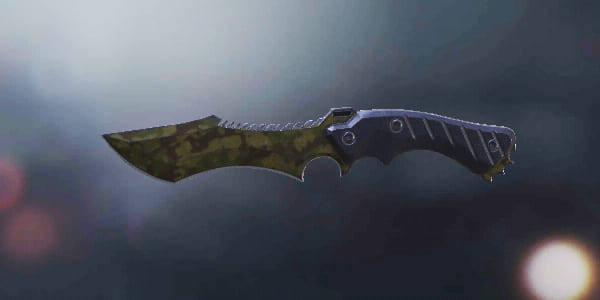 COD Mobile Knife skin: Knife Forest Felt - zilliongamer
