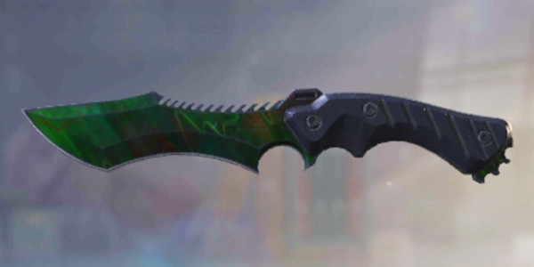 COD Mobile Knife skin: Green Sine - zilliongamer