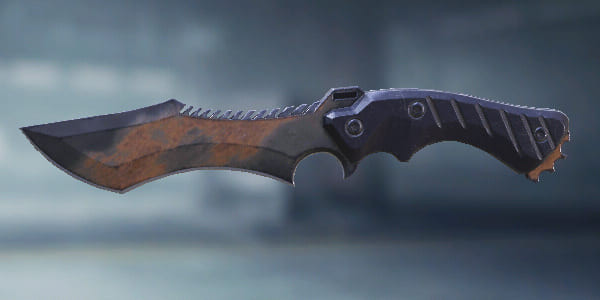 COD Mobile Knife skin: Rusted - zilliongamer
