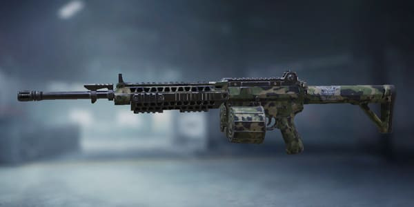 COD Mobile M4LMG Forest Fabric Skin - zilliongamer