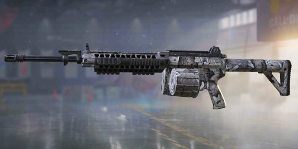 COD Mobile M4LMG Impending Chaos Skin - zilliongamer