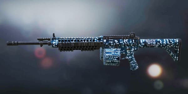 COD Mobile M4LMG The Numbers Skin - zilliongamer