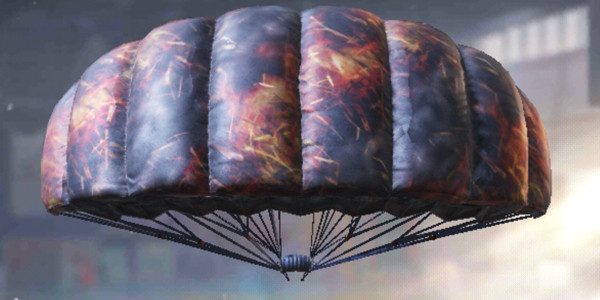 COD Mobile Parachute skin: Grass Fire - zilliongamer