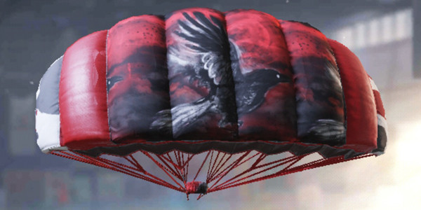 COD Mobile Parachute skin: Raven's Red - zilliongamer
