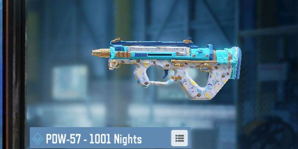 COD Mobile PDW-57 Skin: 1001 Nights - zilliongamer