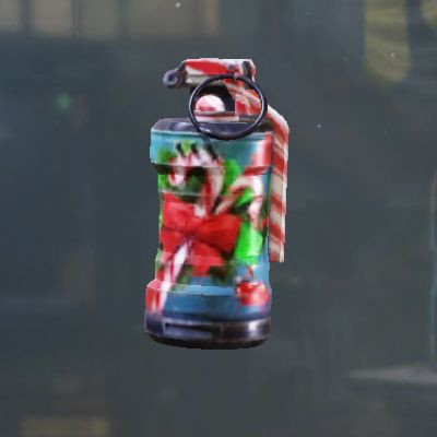 Candy Cane Smoke Grenade skin in Call of Duty Mobile