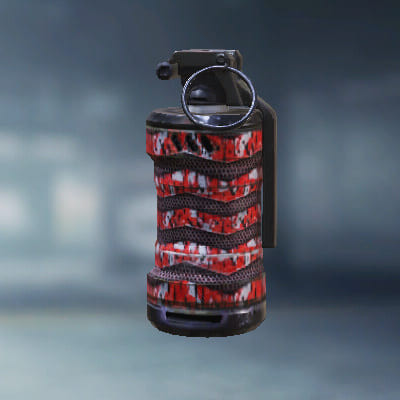 COD Mobile Smoke Grenade: Plated Red - zilliongamer