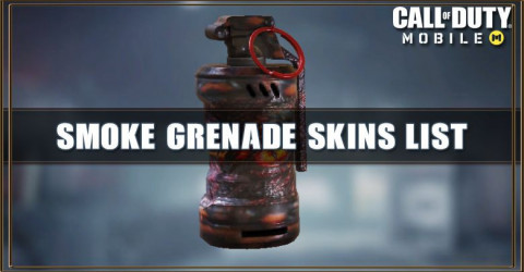 Smoke Grenade Skins List