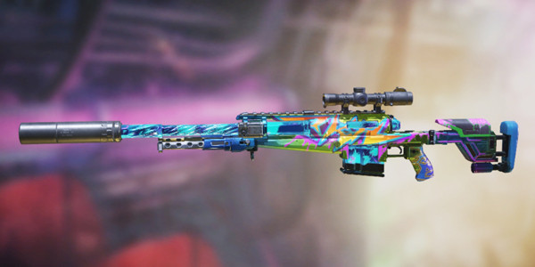 Call of Duty Mobile Neon Paint skin - zilliongamer