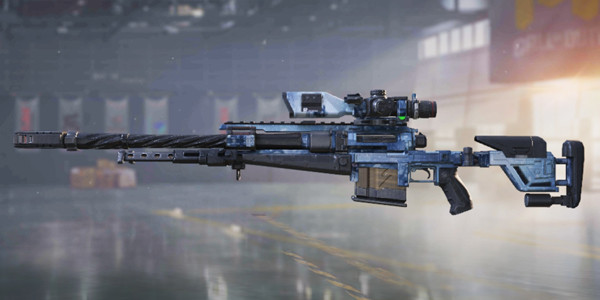 Call of Duty Mobile Locus Winter Sniper skin - zilliongamer