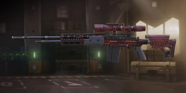 M21 EBR Magmacomb skin in Call of Duty Mobile.