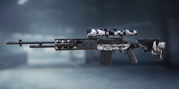 M21 EBR Paint Smear skin in Call of Duty Mobile.