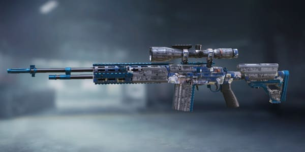 M21 EBR Posted skin in Call of Duty Mobile.