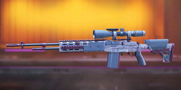 M21 EBR Reflective skin in Call of Duty Mobile.
