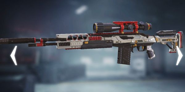 M21 EBR Royal Crimson skin in Call of Duty Mobile.