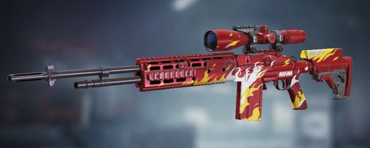 M21 EBR skins On Fire in Call of Duty Mobile. - zilliongamer