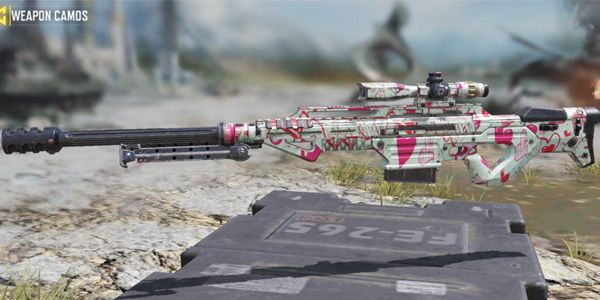 COD Mobile XPR-50 Hearts skin - zilliongamer