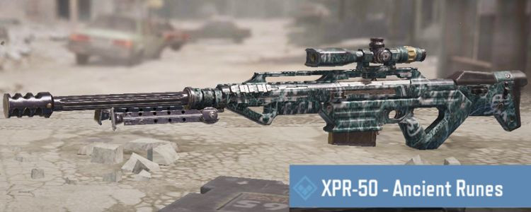 XPR-50 skins Ancient Runes in Call of Duty Mobile. - zilliongamer
