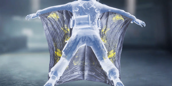 COD Mobile Wingsuit Worn Yellow - zilliongamer