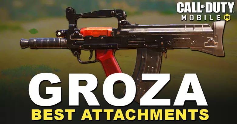 Best Groza loadout in COD Mobile | Attachments Guide