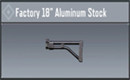 Factory 18" Aluminum Stock | LAG 53 | COD Mobile