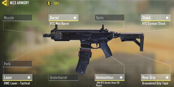 Best M13 Attachments in CoD: Mobile - zilliongamer