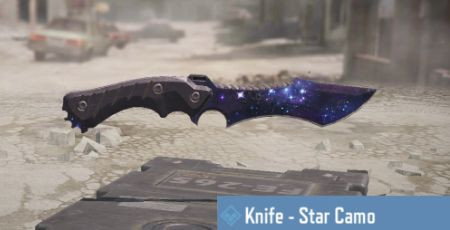 Call of Duty Mobile: Knife Skin: Star Camo