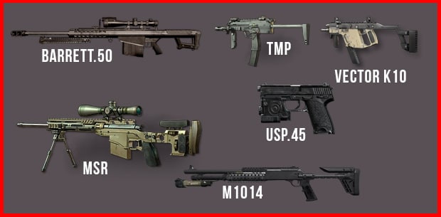 Leaked gun list | COD Mobile