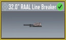 Raal MG Best Attachment: 32.0" RAAL Line Breaker | COD Mobile - zilliongamer