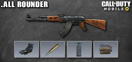 COD Mobile AK-47 Best Attachments - All Rounder - zilliongamer