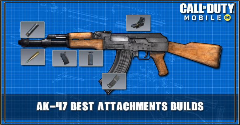 COD Mobile AK-47 Best Attachments Builds