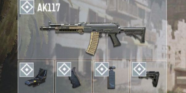 COD Mobile AK117 Builds: Run n Gun attachment guide.