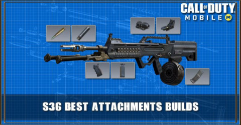 Cod Mobile S36 Best Attachments Builds Zilliongamer