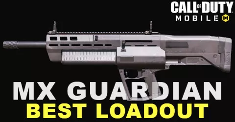 The Best MX Guardian Loadout for COD Mobile