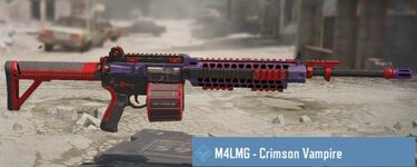 M4LMG Skins list in Call of Duty Mobile.