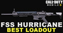 COD Mobile FSS Hurricane Loadout.