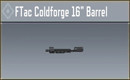 CODM FSS Hurricane best attachment: FTac Coldforge 16" Barrel