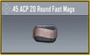 Beset STEN attachment: .45 ACE 20 Round Fast Mags - zilliongamer